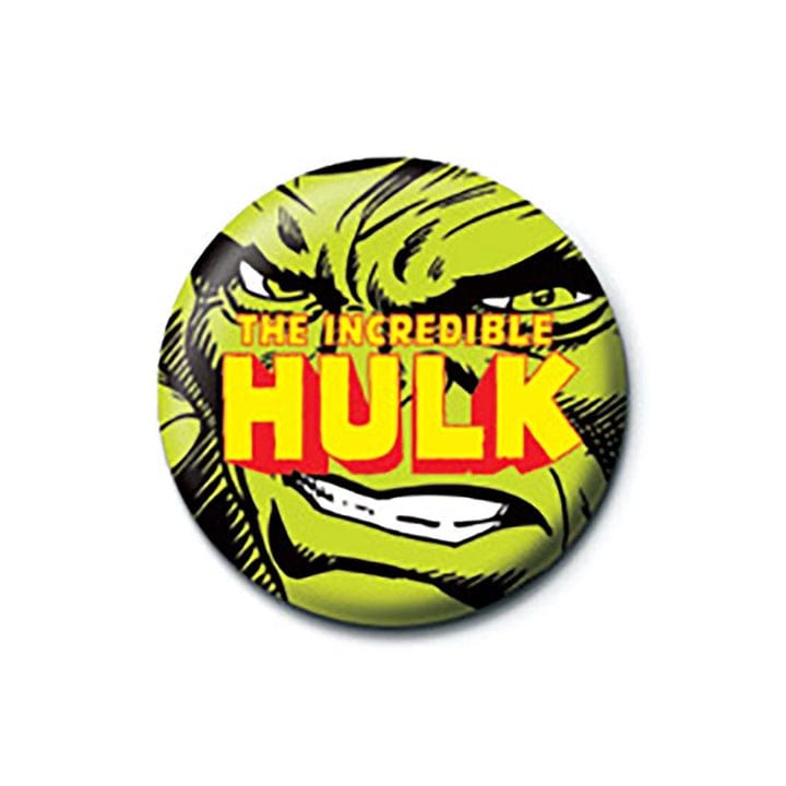 Golden Discs Posters & Merchandise Marvel - Incredible Hulk (Zoom) Pin [Badge]