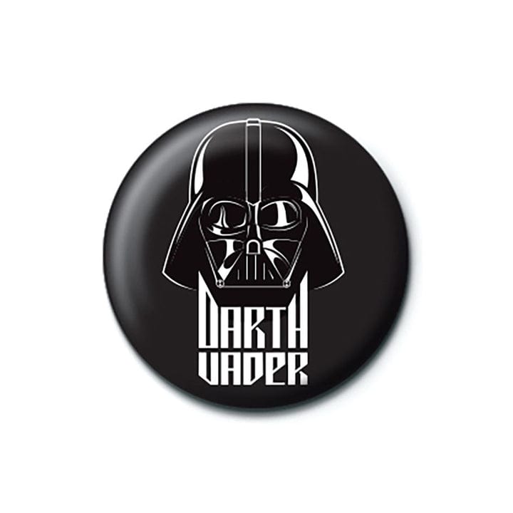 Golden Discs Posters & Merchandise Star Wars (Darth Vader Black) Pin [Badge]