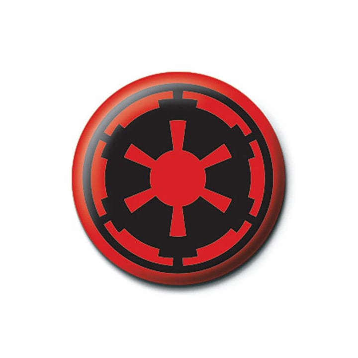 Golden Discs Posters & Merchandise Star Wars (Empire Symbol) Pin [Badge]