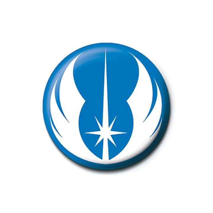 Golden Discs Posters & Merchandise Star Wars (Jedi Symbol) Pin [Badge]