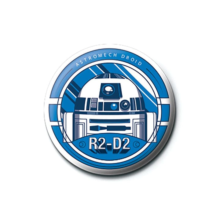 Golden Discs Posters & Merchandise Star Wars (R2 D2) Pin [Badge]