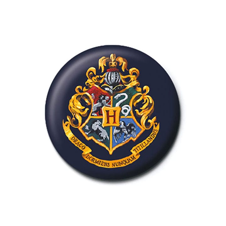 Golden Discs Posters & Merchandise Harry Potter (Hogwarts Crest) 25mm [Badge]