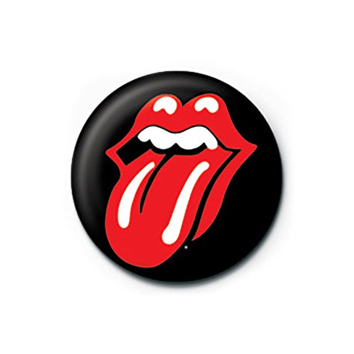Golden Discs Posters & Merchandise The Rolling Stones- Lips Pin [Badge]