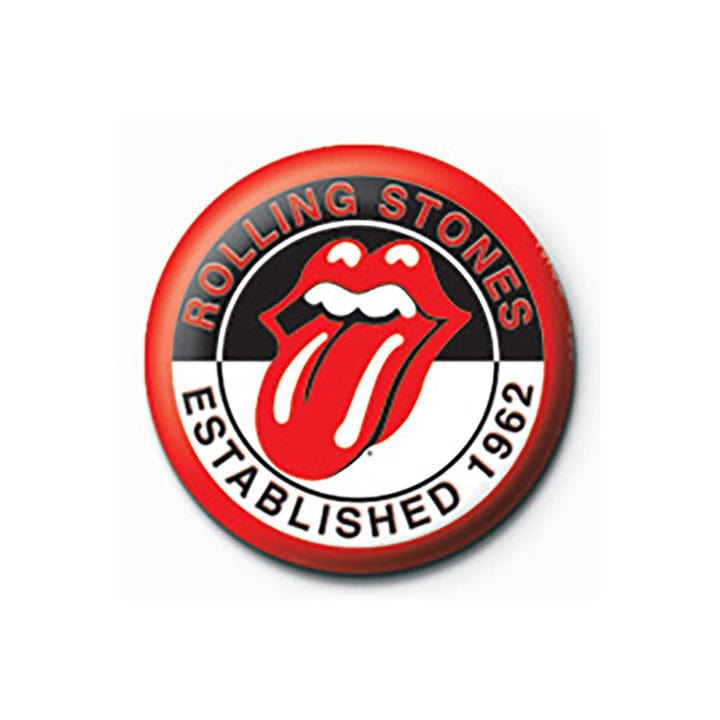 Golden Discs Posters & Merchandise The Rolling Stones: Established 1962 Pin [Badge]