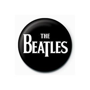Golden Discs Posters & Merchandise The Beatles - White Logo Pin [Badge]