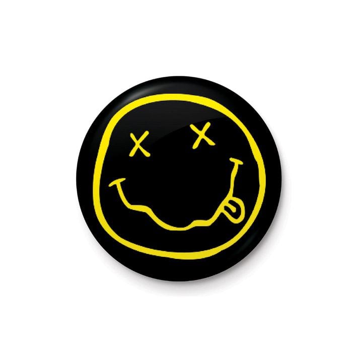 Golden Discs Posters & Merchandise Nirvana (Smiley) 25mm [Badge]