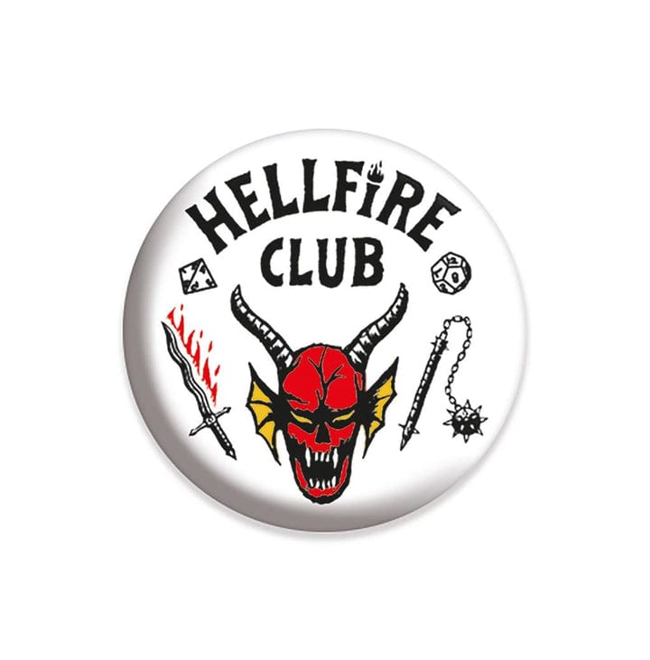 Golden Discs Posters & Merchandise Stranger Things 4 (Hellfire Club) Badge