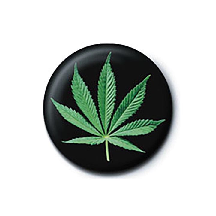 Golden Discs Posters & Merchandise Cannabis Leaf Pin [Badge]