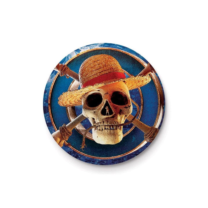 Golden Discs Posters & Merchandise One Piece Live Action (Straw Hat Logo Icon) 25mm Button [Badge]