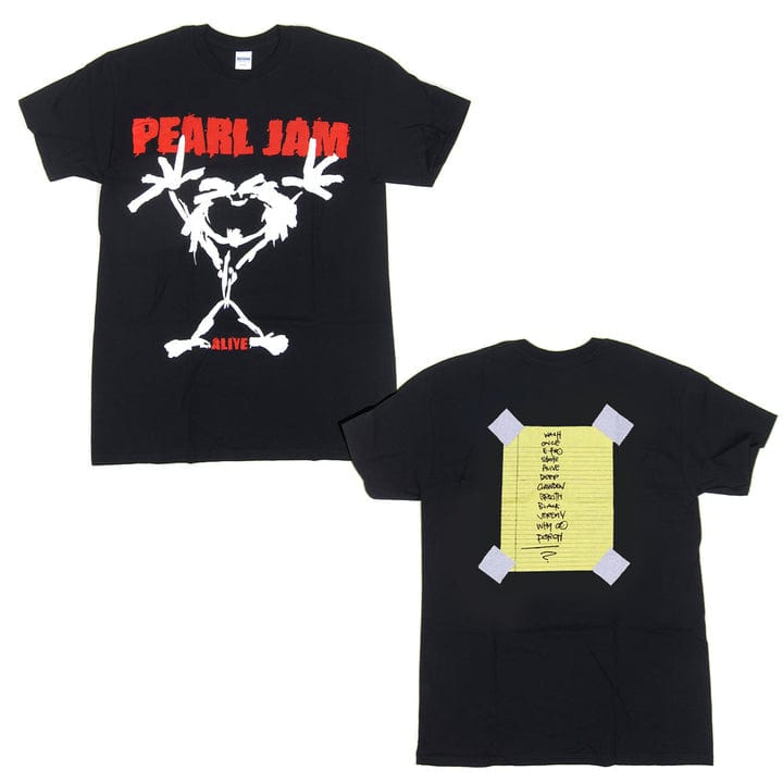 Golden Discs T-Shirts Pearl Jam: Stickman - Medium [T-Shirts]