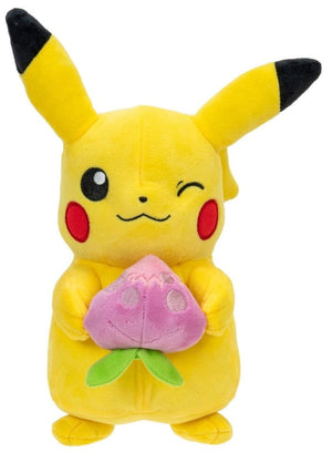 Golden Discs Posters & Merchandise Pokemon 8" Plush Pikachu - Pecha Berry [Toys]