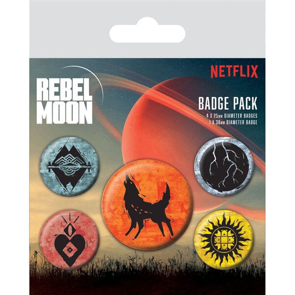 Golden Discs Posters & Merchandise Rebel Moon Character Icons [Badge]