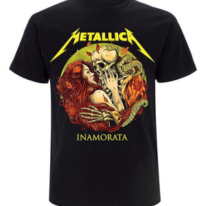 Golden Discs T-Shirts Metallica Inamorata - Black - Small [T-Shirts]