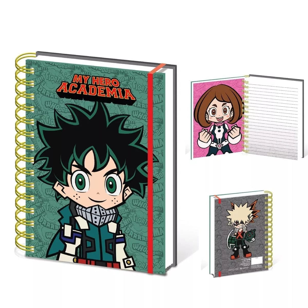 Golden Discs Posters & Merchandise My Hero Academia (Chibi) A5 [Notebook]