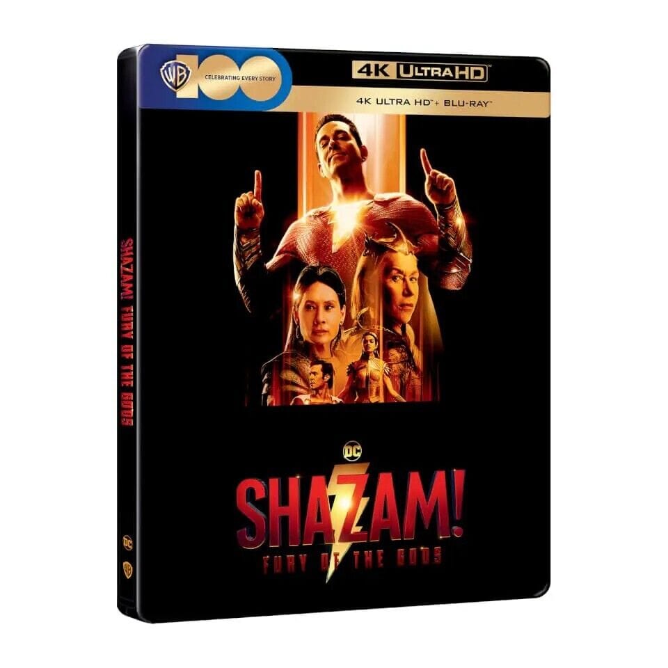 Golden Discs BLU-RAY Shazam! Fury of The Gods (Steelbook) - David F. Sandberg [4K UHD]