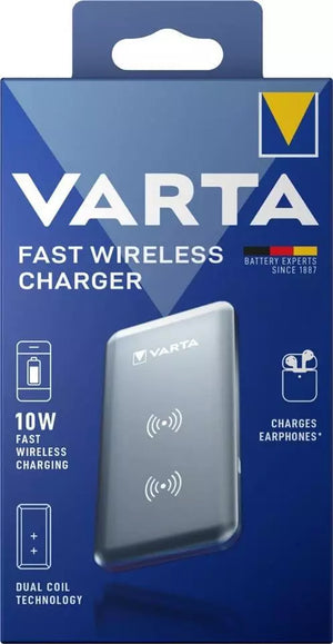 Varta Fast Wireless Charger with 10 Watt Fast Charging Function [Accessories]