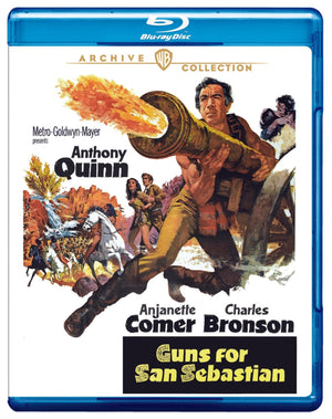 Golden Discs BLU-RAY Guns for San Sebastian - Henri Verneuil [BLU-RAY]