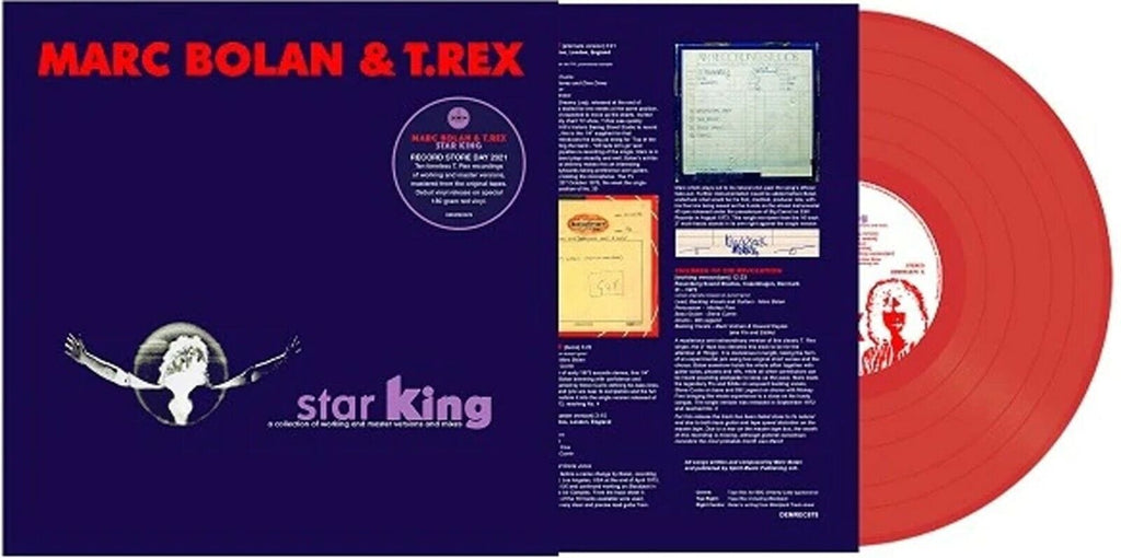 Golden Discs VINYL Star King (RSD 2021) (Limited Edition)  - Marc Bolan and T.Rex [Colour Vinyl]