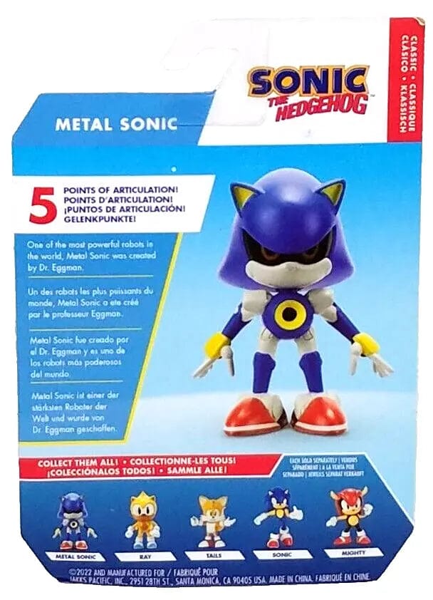 Golden Discs Toys Sonic The Hedgehog Figure - Metal Sonic [Toys]