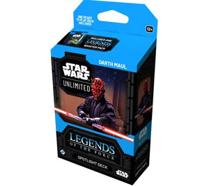 Star Wars: Unlimited - Legends of the Force Spotlight Deck: Darth Maul [Toys]
