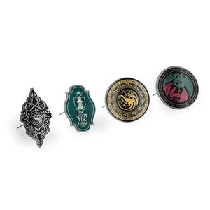 Golden Discs Posters & Merchandise House of the Dragon: Set 4 Pins [Posters & Merchandise]