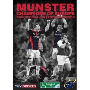 Golden Discs DVD Munster Rugby: Champions of Europe 2008 - Munster Rugby [DVD Collector's Edition]