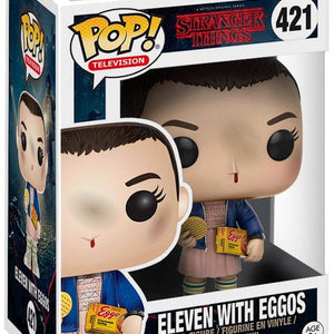 Golden Discs Toys Funko POP! Television: Stranger Things - Eleven - (Eggos) [Toys]