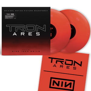 Tron: Ares Soundtrack (Transparent Red Edition + Alt Cover + Poster) - Nine Inch Nails [Colour Vinyl]
