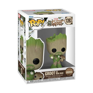 Funko POP! Marvel: We Are Groot - Iron Man [Toys]