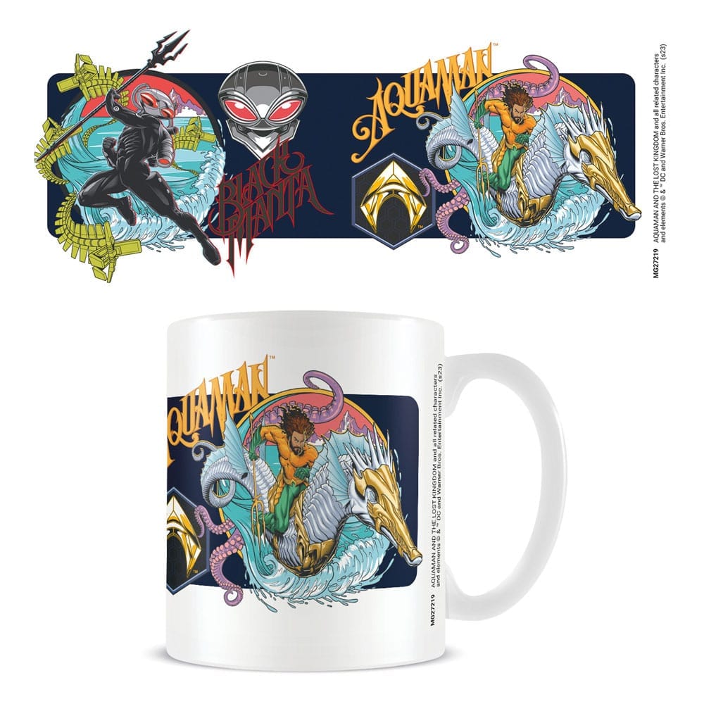 Golden Discs Posters & Merchandise Aquaman And The Lost Kingdom: Aquaman Vs Black Manta [Mug]