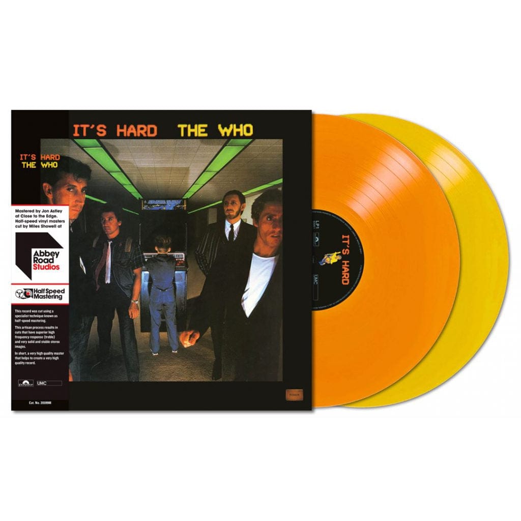 Golden Discs VINYL It's Hard (RSD 2022):   - The Who [Colour Vinyl]