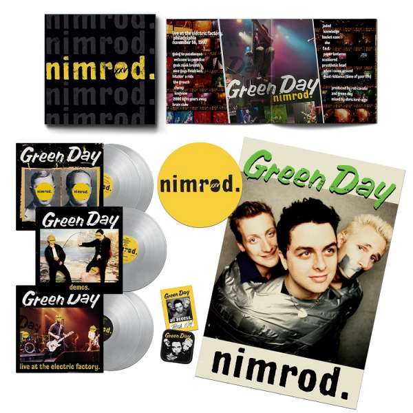 Golden Discs VINYL NIMROD: 25TH ANNIVERSARY 5LP COLOUR VINYL SET - GREEN DAY [Colour VINYL]