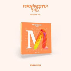 Golden Discs CD MANIFESTO: DAY 1 (M : ENGENE Ver.):   - ENHYPEN [CD]