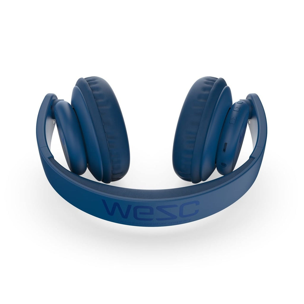 Golden Discs Accessories WESC ON EAR HEADPHONES (NAVY BLUE) [Accessories]