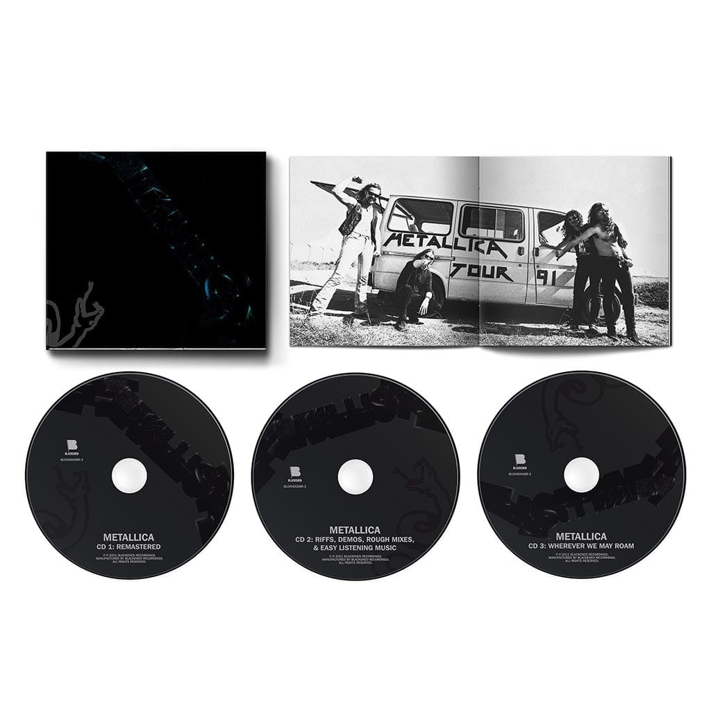 Golden Discs CD The Black Album (30 Year Anniversary): - Metallica [3 CD]