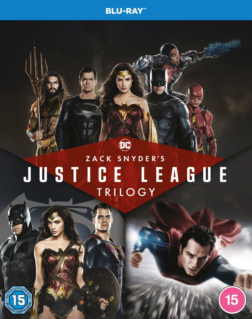 Golden Discs Blu-Ray ZACK SNYDER'S JUSTICE LEAGUE TRILOGY [Blu-ray]