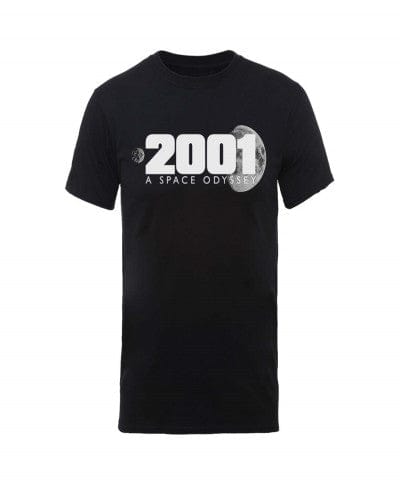 Golden Discs T-Shirts 2001 A Space Odyssey Logo Men's T-Shirt Black [T-Shirts]