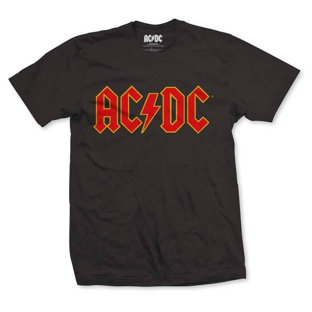 Golden Discs T-Shirts ACDC Logo - Black - Medium [T-Shirts]