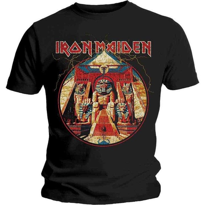 Golden Discs T-Shirts Iron Maiden Powerslave  - 2XL [T-Shirts]