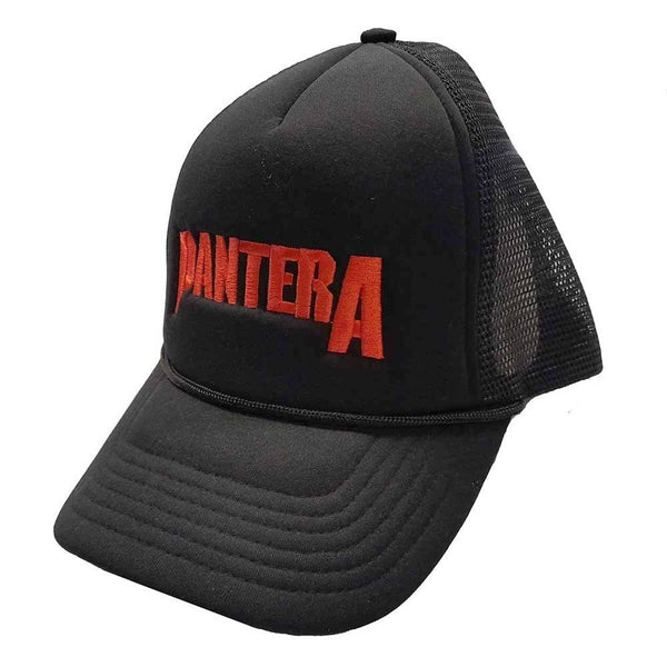Golden Discs Posters & Merchandise PANTERA LOGO - BLACK MESH BACK CAP [Hat]