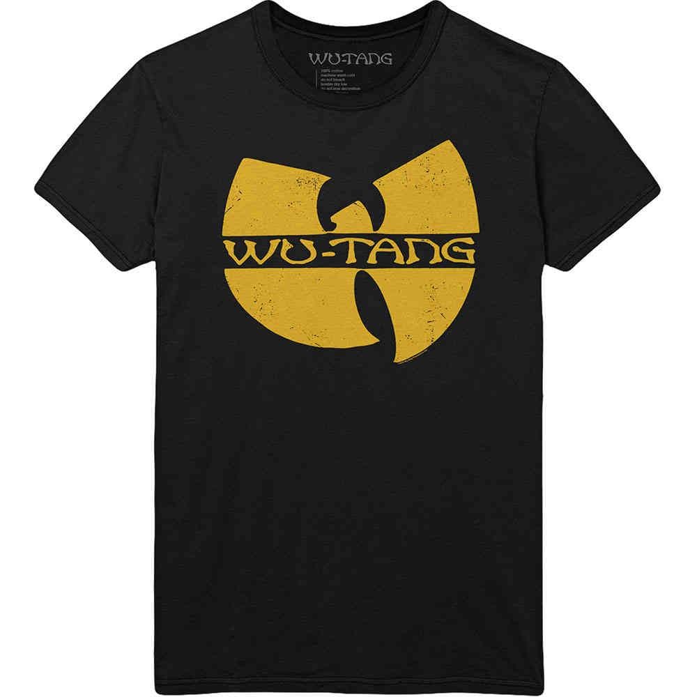 Golden Discs T-Shirts Wu Tang Clan Logo - Black - XL [T-Shirts]