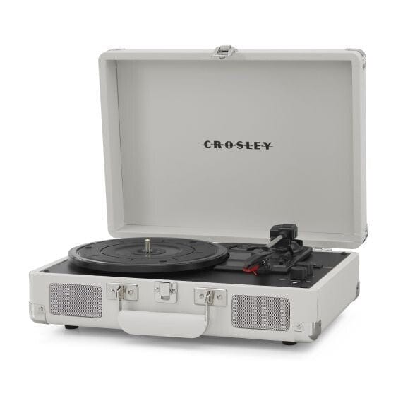 Golden Discs Tech & Turntables Crosley Cruiser Plus Portable Turntable (White Sand) [Tech & Turntables]