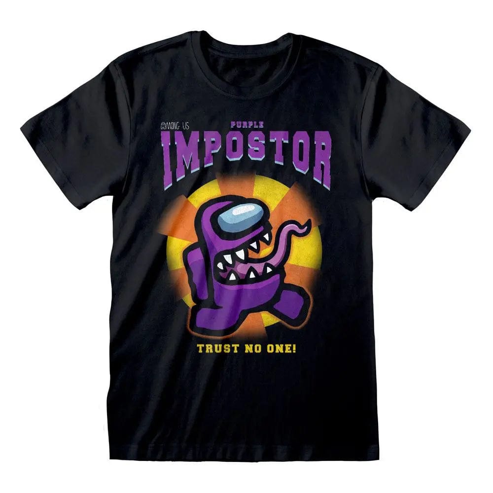 Golden Discs T-Shirts Among Us Purple Impostor - Large [T-Shirts]