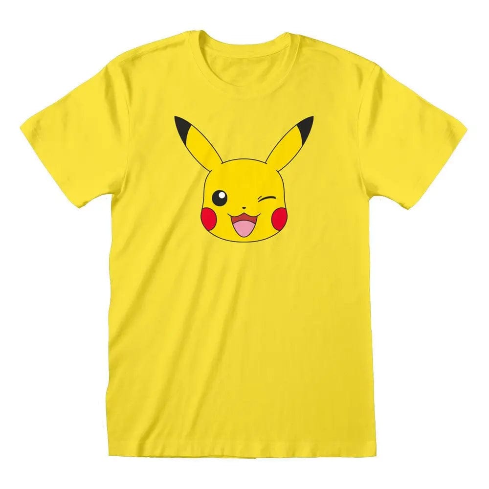 Golden Discs T-Shirts Pokemon Pikachu Face - XL [T-Shirts]