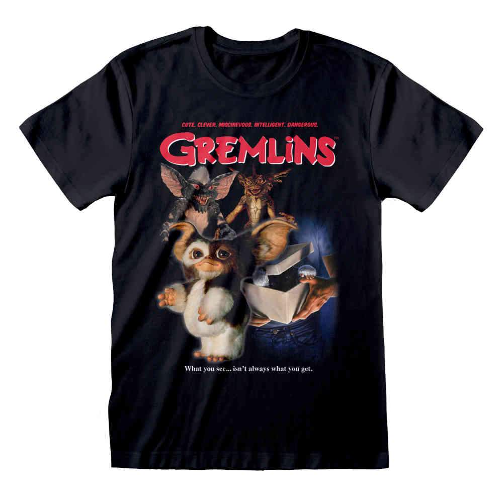 Golden Discs T-Shirts Gremlins Poster Style - Large [T-Shirts]