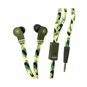Golden Discs Accessories Maxell Flat Wire Earphones - Camo [Accessories]