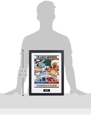 Golden Discs Poster Pokemon Framed Print Red V Blue [Posters]