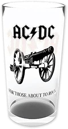 Golden Discs Posters & Merchandise AC/DC - Pint [Glass]