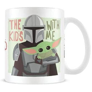 Golden Discs Posters & Merchandise Mandalorian - The Kid's With Me [Mug]