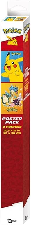 Golden Discs Posters & Merchandise Pokémon Colour Characters [Posters & Merchandise]